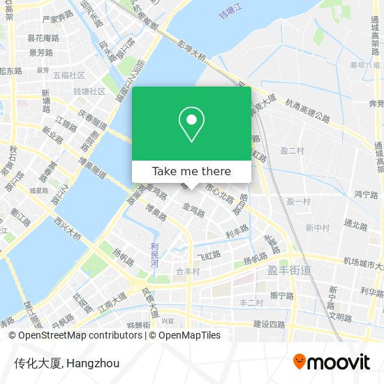 传化大厦 map