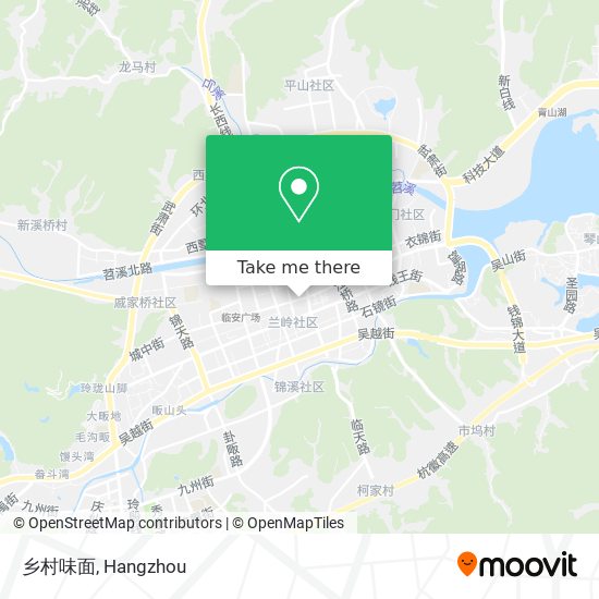 乡村味面 map