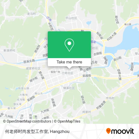 何老师时尚发型工作室 map