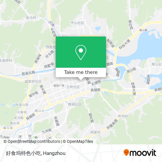 好食坞特色小吃 map