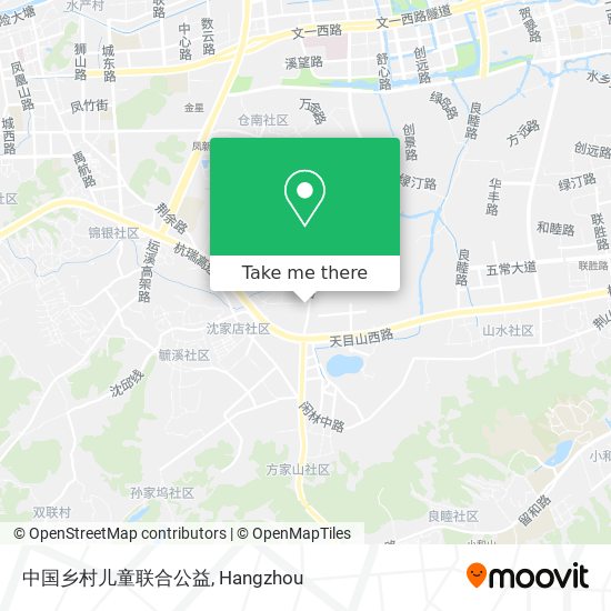 中国乡村儿童联合公益 map