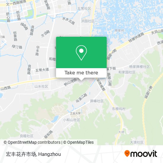 宏丰花卉市场 map