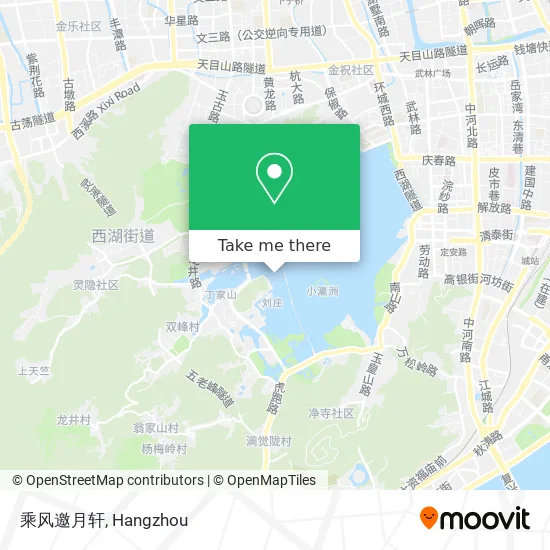 乘风邀月轩 map