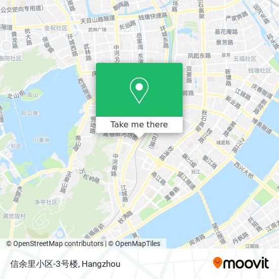 信余里小区-3号楼 map