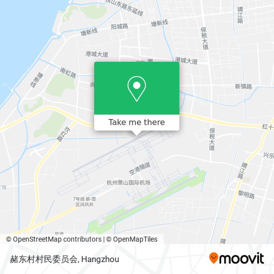 赭东村村民委员会 map