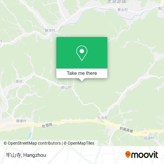 牢山寺 map