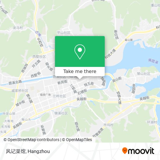 风记菜馆 map