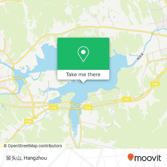 留头山 map