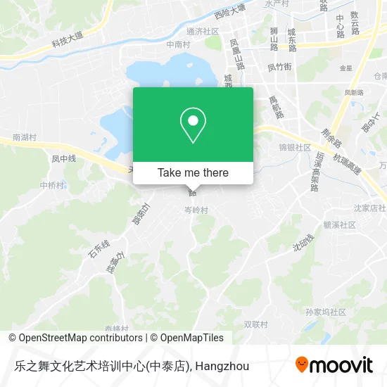 乐之舞文化艺术培训中心(中泰店) map