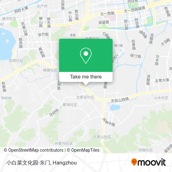 小白菜文化园-东门 map