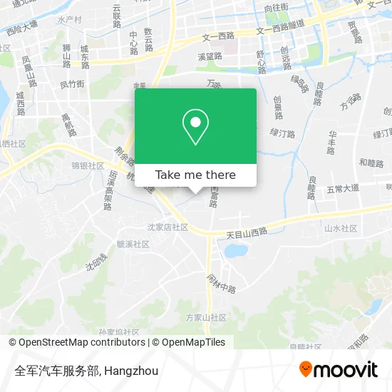 全军汽车服务部 map