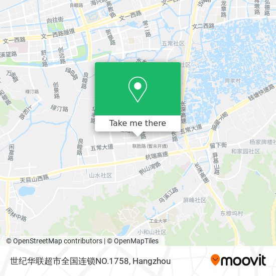 世纪华联超市全国连锁NO.1758 map