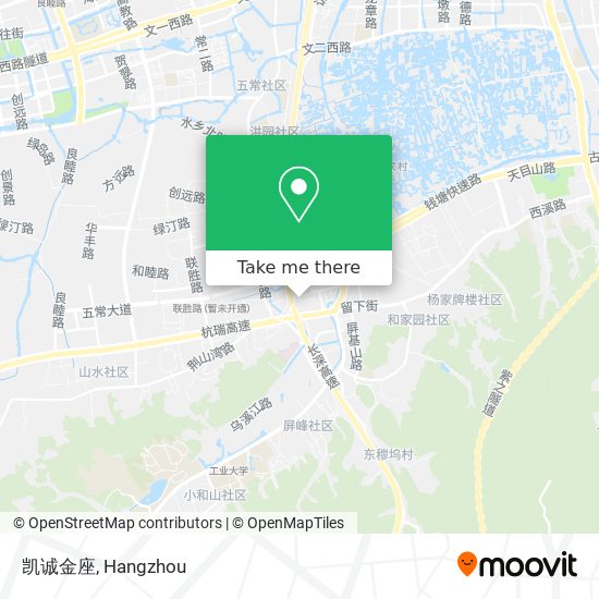 凯诚金座 map