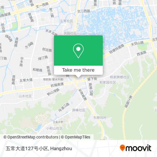 五常大道127号小区 map