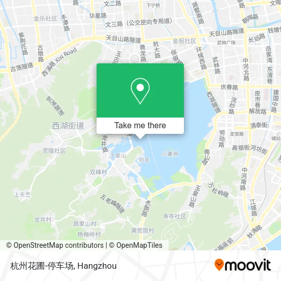 杭州花圃-停车场 map