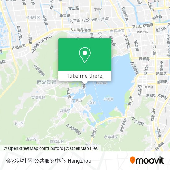 金沙港社区-公共服务中心 map