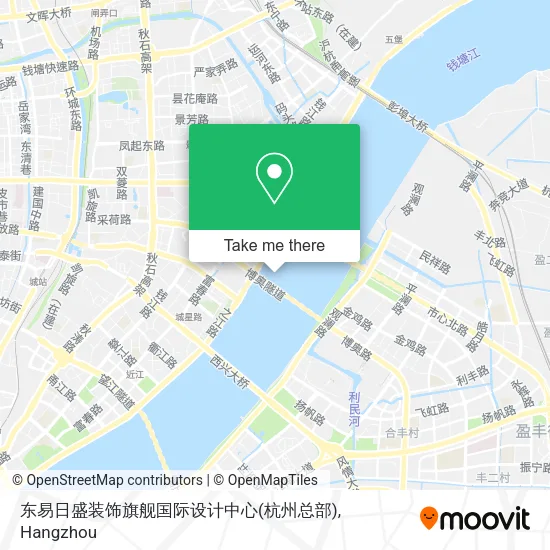 东易日盛装饰旗舰国际设计中心(杭州总部) map