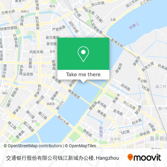 交通银行股份有限公司钱江新城办公楼 map