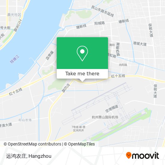 远鸿农庄 map