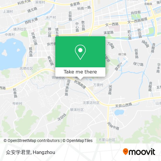 众安学君里 map