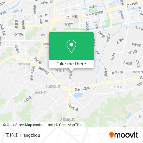 玉榕庄 map