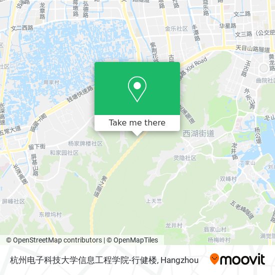 杭州电子科技大学信息工程学院-行健楼 map