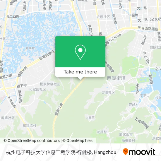 杭州电子科技大学信息工程学院-行健楼 map