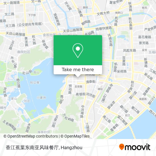 香江蕉葉东南亚风味餐厅 map