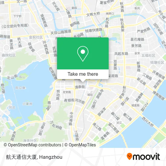 航天通信大厦 map