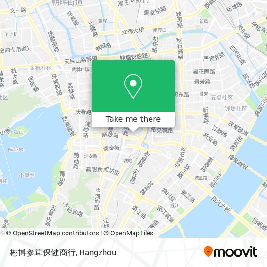 彬博参茸保健商行 map