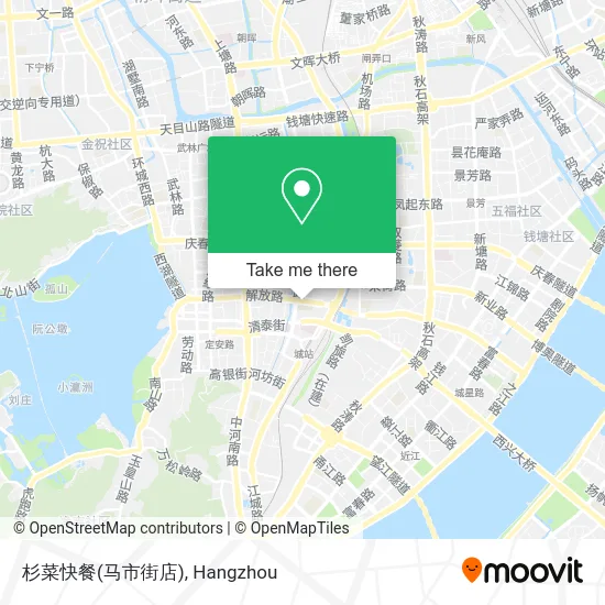 杉菜快餐(马市街店) map