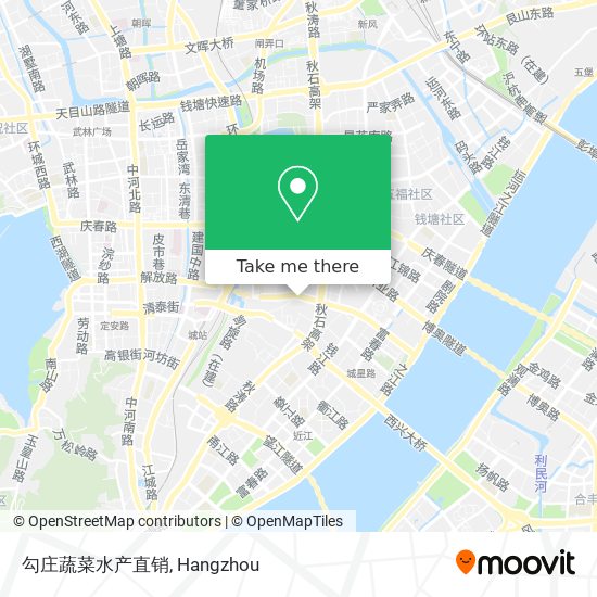 勾庄蔬菜水产直销 map