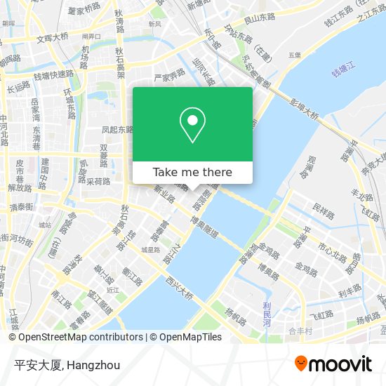 平安大厦 map