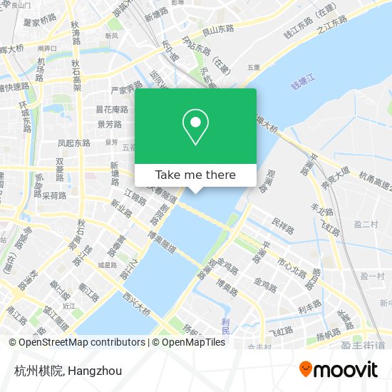 杭州棋院 map