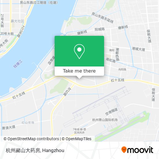 杭州赭山大药房 map