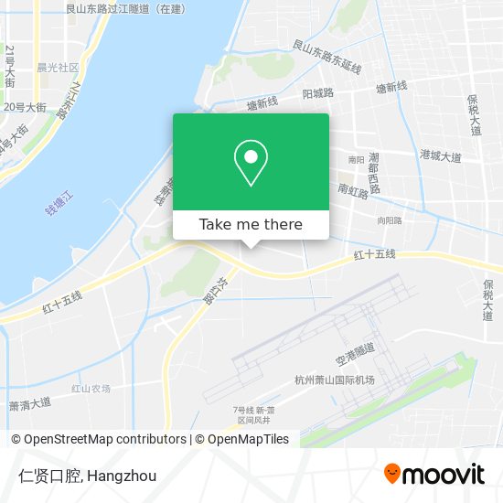 仁贤口腔 map