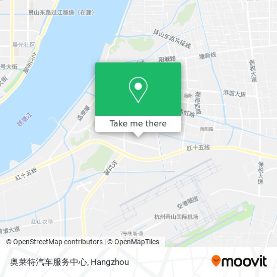 奥莱特汽车服务中心 map