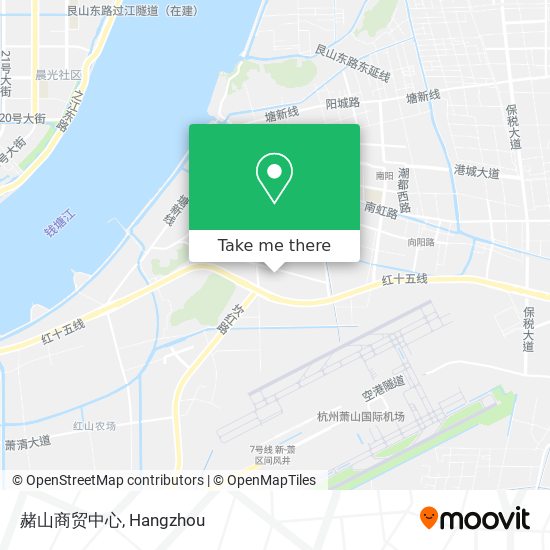 赭山商贸中心 map