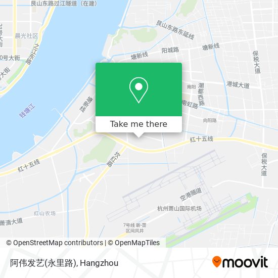阿伟发艺(永里路) map