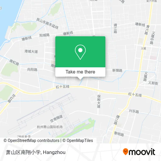 萧山区南翔小学 map