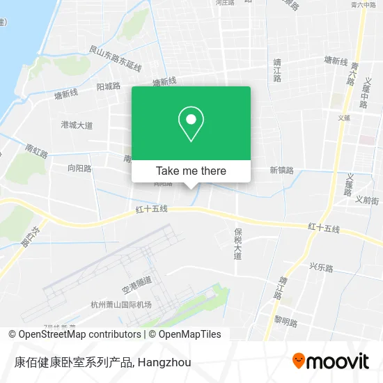 康佰健康卧室系列产品 map