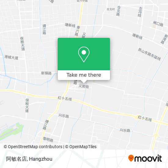 阿敏名店 map
