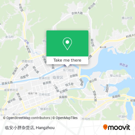 临安小胖杂货店 map
