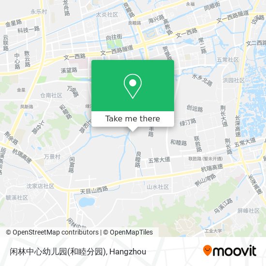 闲林中心幼儿园(和睦分园) map