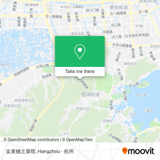 金麦穗土菜馆 map
