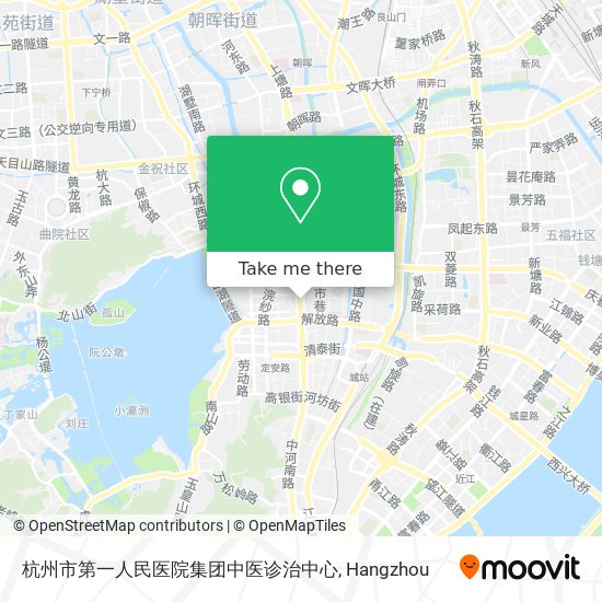 杭州市第一人民医院集团中医诊治中心 map