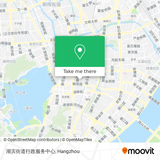 湖滨街道行政服务中心 map