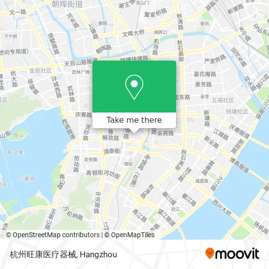 杭州旺康医疗器械 map