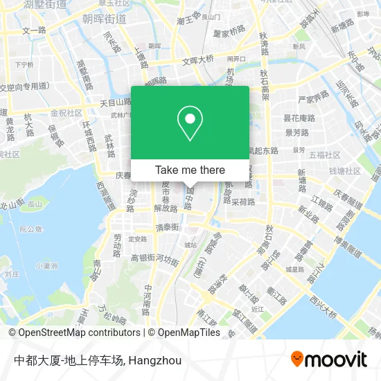 中都大厦-地上停车场 map