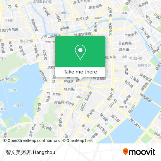 智文美粥店 map